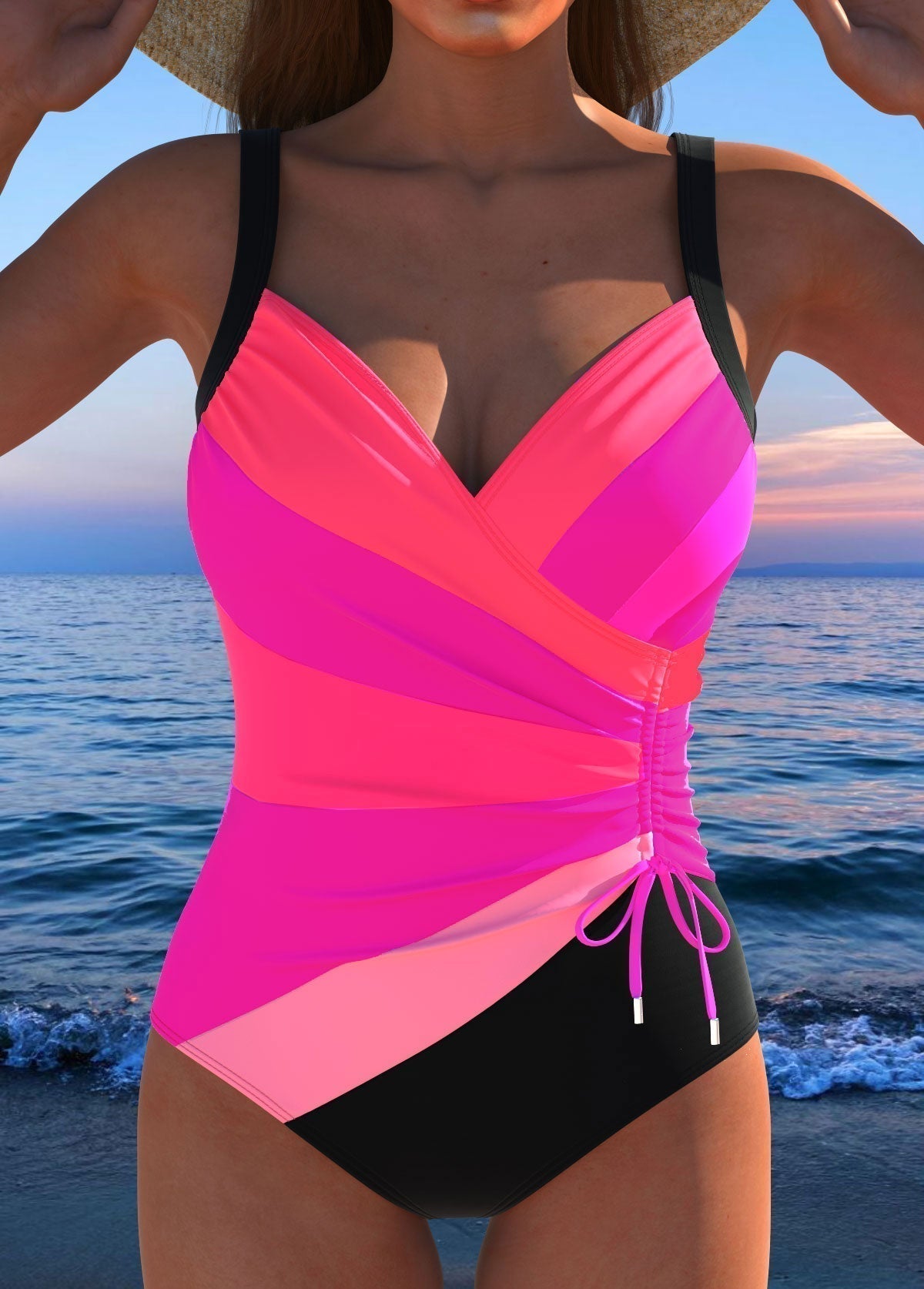 Pink / 3XL 56+