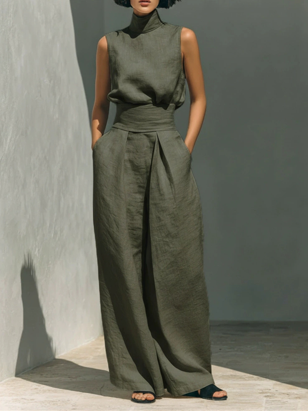 Army green / 3XL [UK 20-22]
