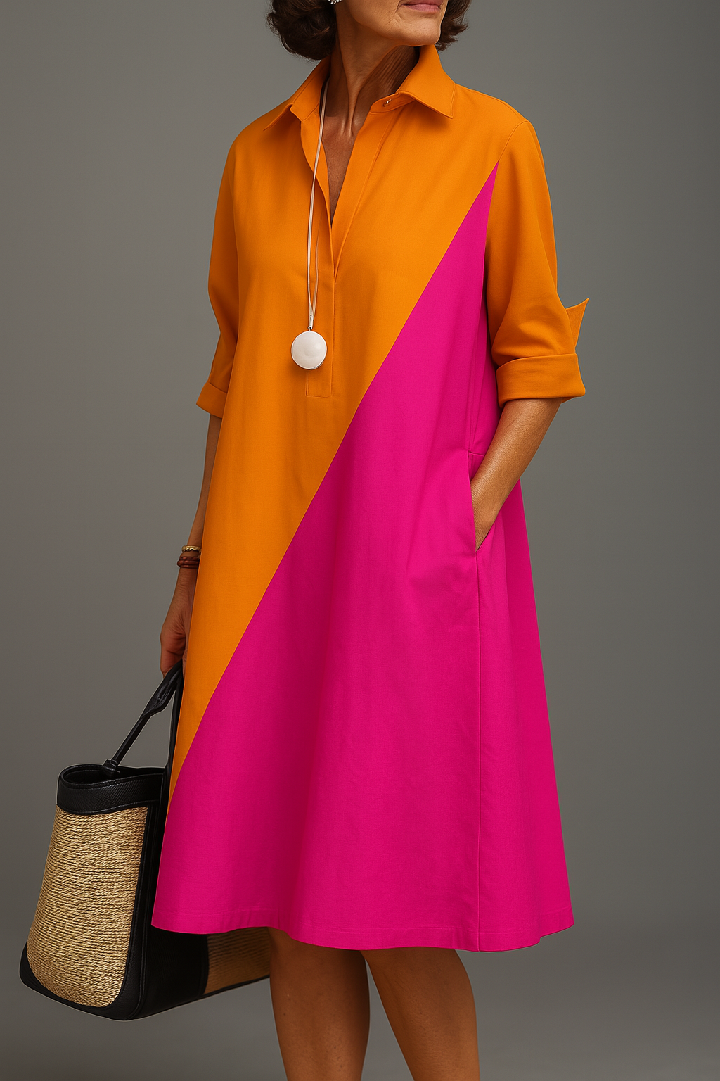 Roze Oranje / 5XL